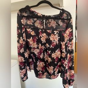 Charlotte Russe blouse size large.